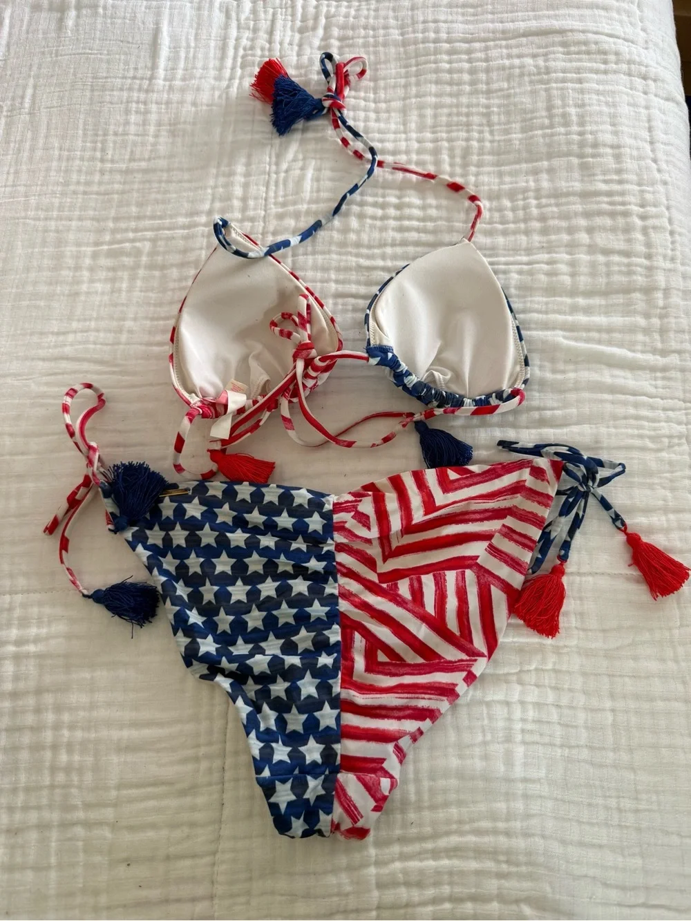Victoria’s Secret The Teeny Triangle Top & Teeny Bikini Bottoms Size Medium